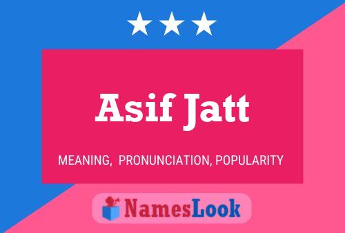 ملصق اسم Asif Jatt