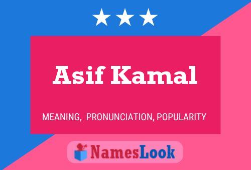 ملصق اسم Asif Kamal