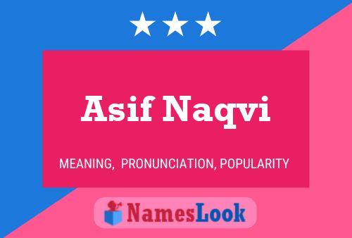 ملصق اسم Asif Naqvi