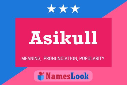 ملصق اسم Asikull