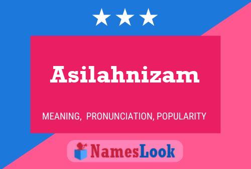 ملصق اسم Asilahnizam