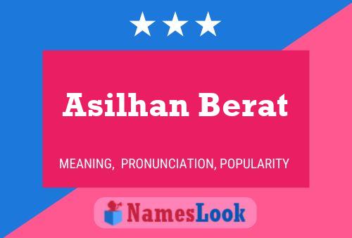 ملصق اسم Asilhan Berat