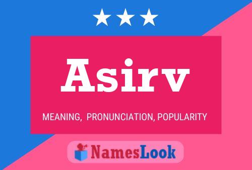 ملصق اسم Asirv