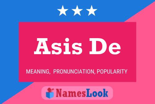 ملصق اسم Asis De