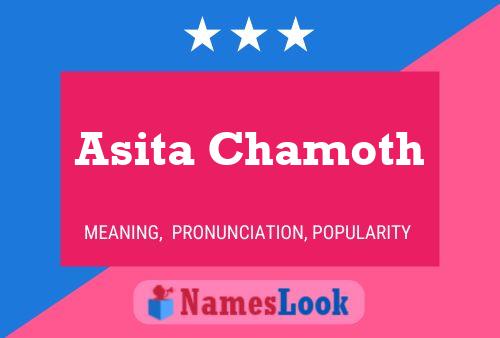 ملصق اسم Asita Chamoth