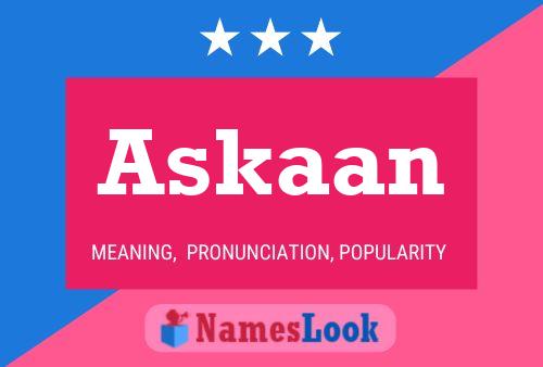 ملصق اسم Askaan