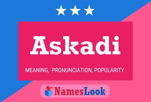 ملصق اسم Askadi