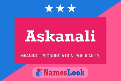 ملصق اسم Askanali