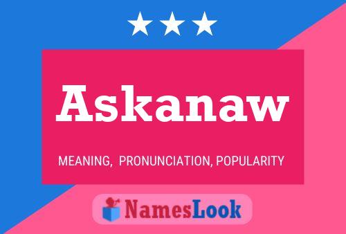 ملصق اسم Askanaw