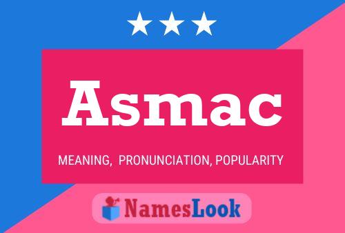 ملصق اسم Asmac