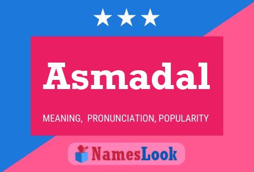 ملصق اسم Asmadal