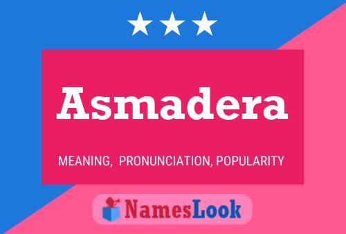 ملصق اسم Asmadera