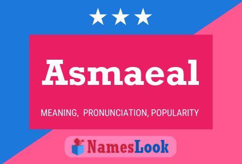 ملصق اسم Asmaeal