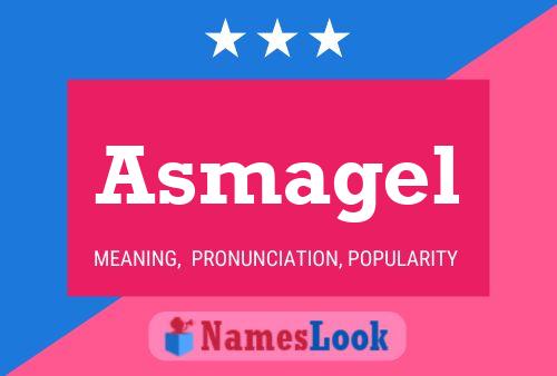 ملصق اسم Asmagel