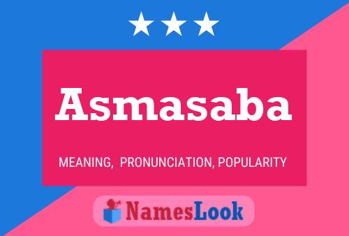 ملصق اسم Asmasaba