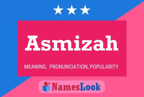 ملصق اسم Asmizah