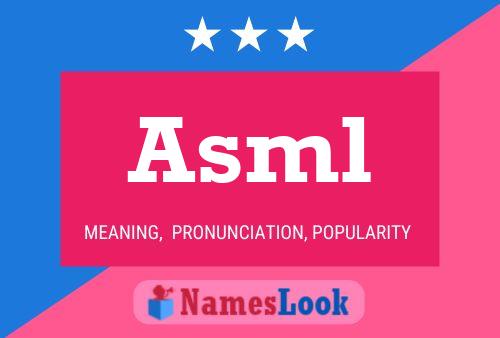 ملصق اسم Asml