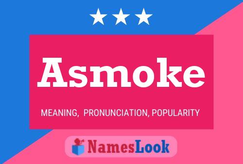 ملصق اسم Asmoke