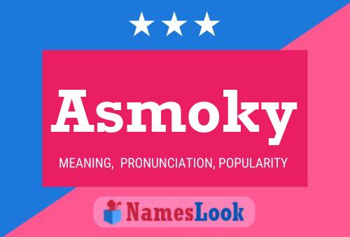 ملصق اسم Asmoky