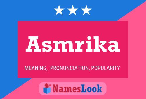 ملصق اسم Asmrika