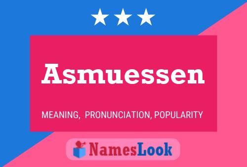 ملصق اسم Asmuessen