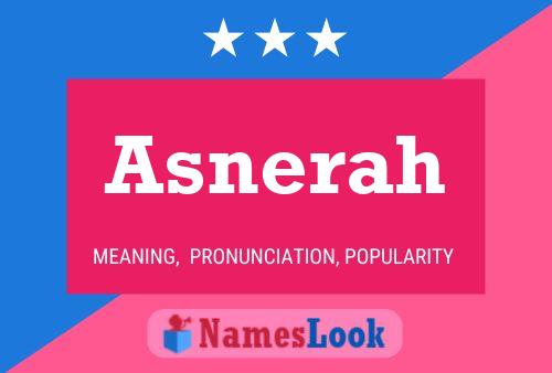 ملصق اسم Asnerah