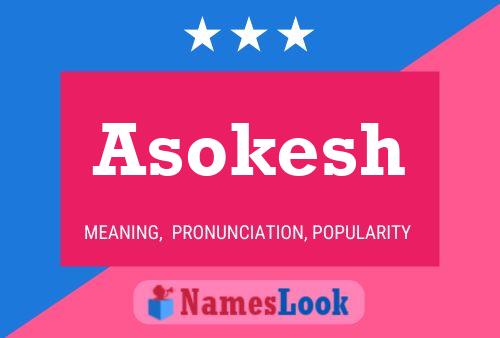 ملصق اسم Asokesh