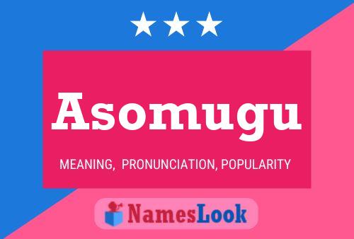 ملصق اسم Asomugu