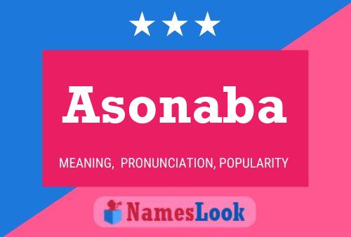 ملصق اسم Asonaba