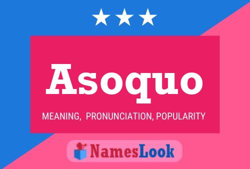 ملصق اسم Asoquo