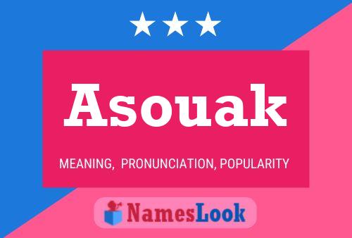 ملصق اسم Asouak