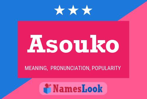 ملصق اسم Asouko