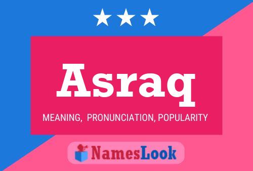 ملصق اسم Asraq