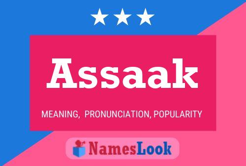 ملصق اسم Assaak