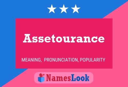 ملصق اسم Assetourance