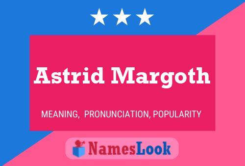 ملصق اسم Astrid Margoth