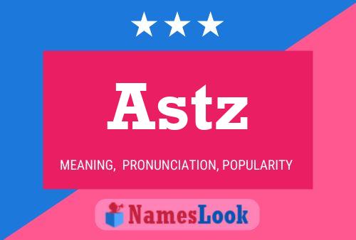 ملصق اسم Astz