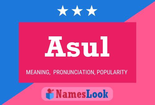 ملصق اسم Asul