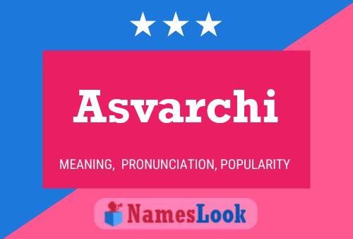 ملصق اسم Asvarchi