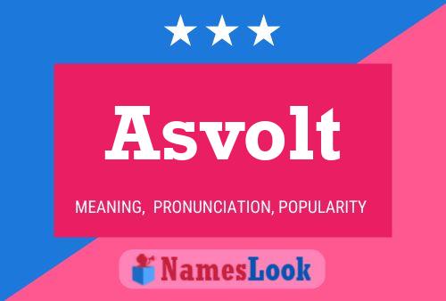 ملصق اسم Asvolt