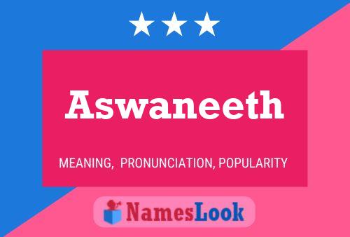 ملصق اسم Aswaneeth