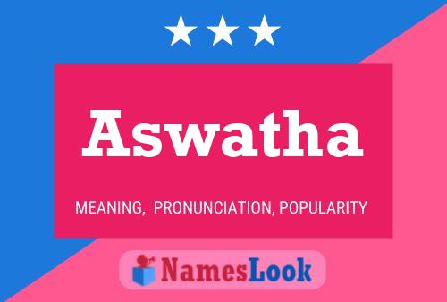 ملصق اسم Aswatha