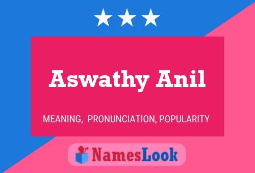 ملصق اسم Aswathy Anil