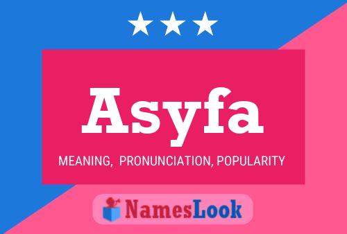 ملصق اسم Asyfa