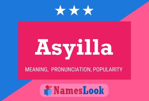 ملصق اسم Asyilla