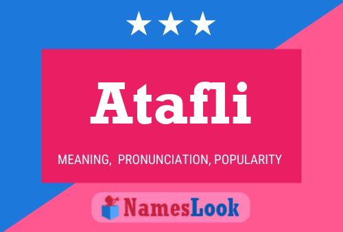 ملصق اسم Atafli