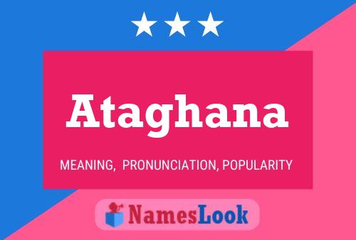 ملصق اسم Ataghana