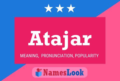 ملصق اسم Atajar