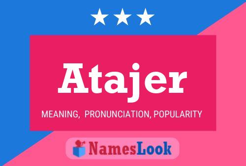 ملصق اسم Atajer