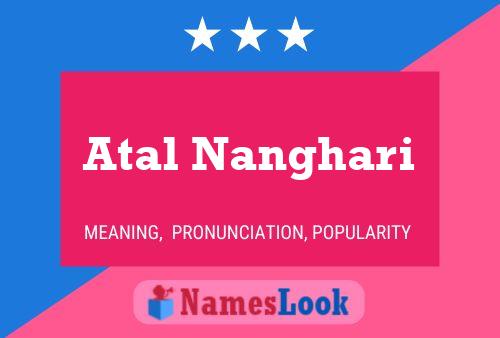 ملصق اسم Atal Nanghari